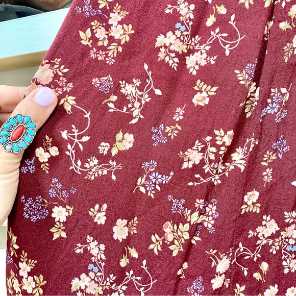 Reformation floral Fauna boho dress w prairie shabby chic vibe - Picture 8 of 15